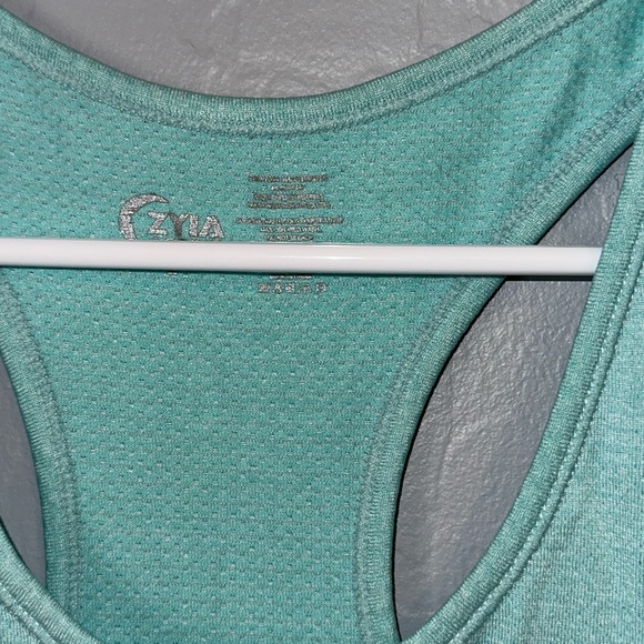Zyia Turquoise Copper Charged Tank Top - Picture 2 of 5